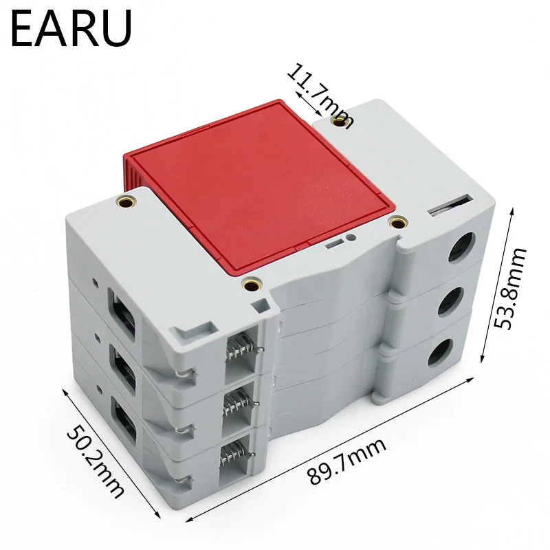 1 шт. AC SPD 3 P фазы 30KA ~ 60KA 385V дом защита от атмосферного перенапряжения защитное