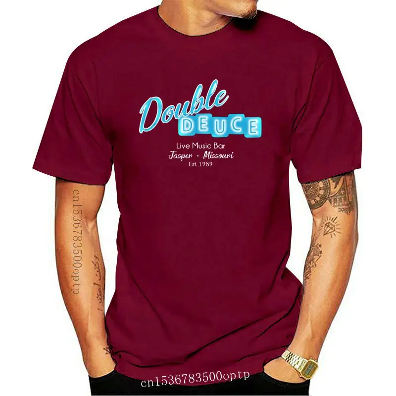 

Double Deuce Roadhouse Inspired T-Shirt - Retro 80'S Action Film Tee New For Youth Middle-Age Old Age Tee Shirt