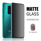 Матовое закаленное стекло для Xiaomi Redmi Note 10, 9, 8 Pro Max, 9S, 10S, 8T, Poco F3, X3, M3, F2, Mi 10T, 9T Pro, Pocophone F1, защита экрана