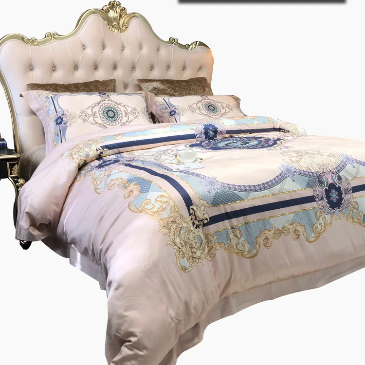 Digital Printing Bedspread On The Bed Linens Duvet Cover 220*240 Bedclothes For Home Pillowcase
