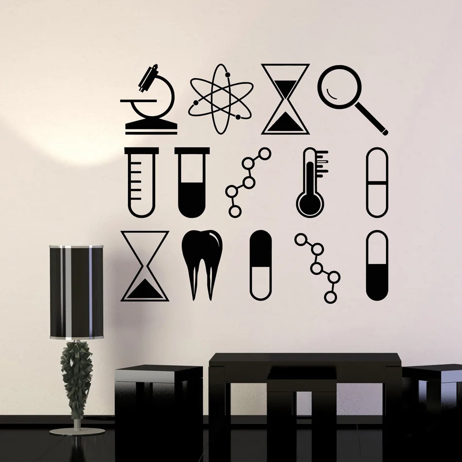 Наука технологии инновации настенные наклейки креативные виниловые