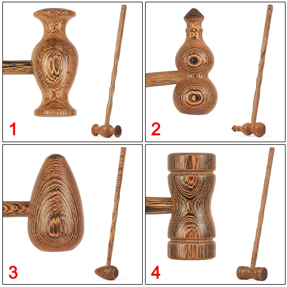 Высококачественный рефлексотерапевтический инструмент деревянный массажер для