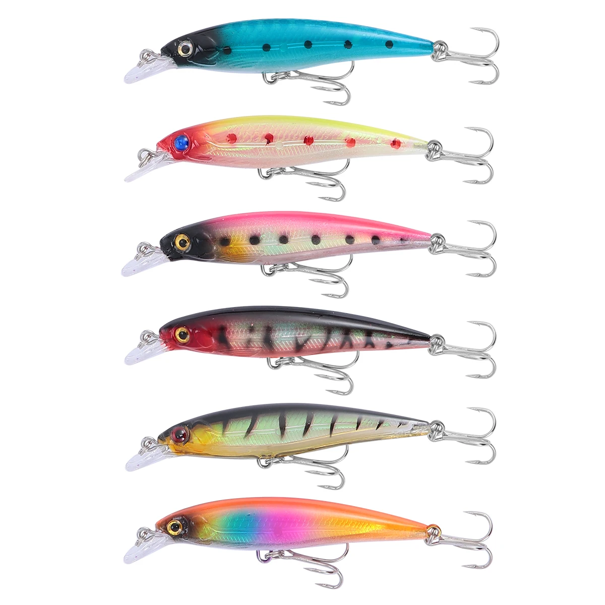 6 шт. портативные бионические рыболовные приманки|Наживки для рыбной ловли| |