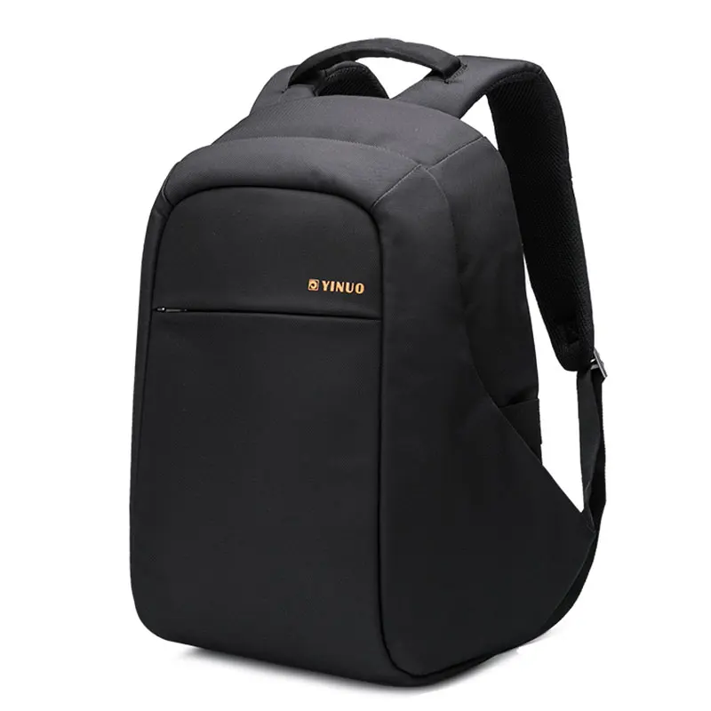 

YINUO Travel Laptop Backpack Casual Day pack Water-Repellent Computer Bag 15.6" for Business/College-Black