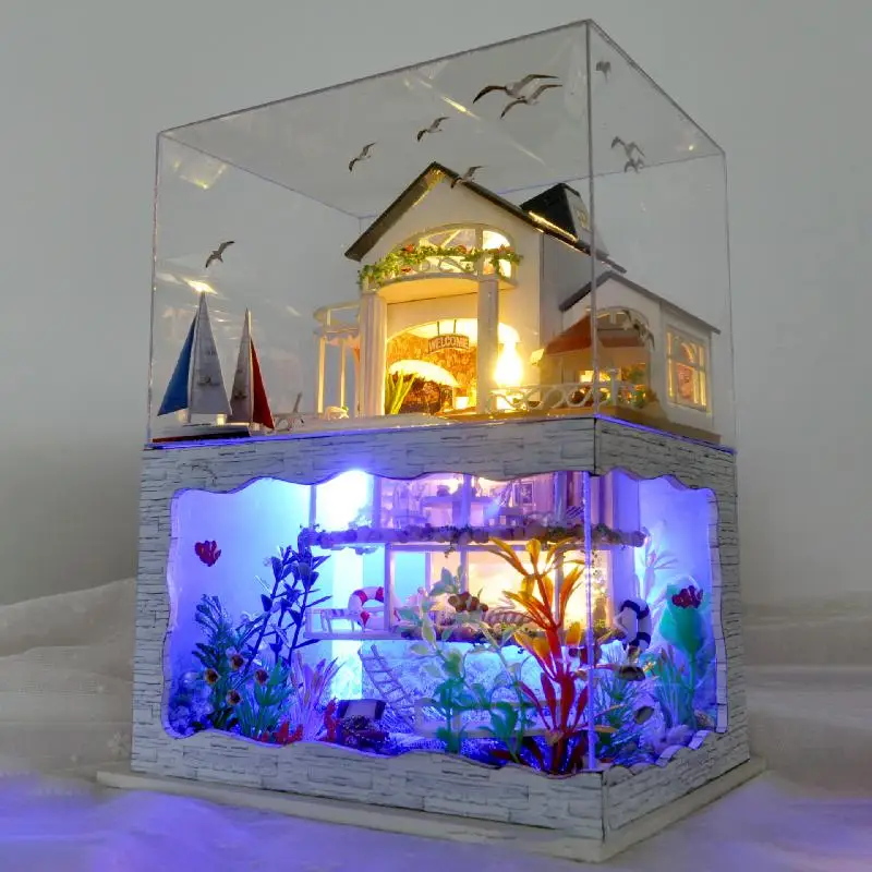 

Кукольный домик, деревянная мебель, миниатюрные кукольные домики «сделай сам», набор мебели, модель пазла, кукольный домик ручной работы, игрушки для детей, подарки для девочек