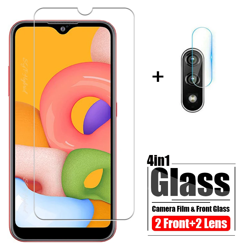 

Защитное стекло для Samsung Galaxy A01, A10, A11, закаленное стекло для объектива камеры Samsung M01, M10, M11, Защитная пленка для экрана HD