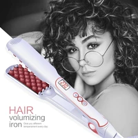 hair volumizing magical iron electric hair straightener brushes man woman hair styling tools straightening rihanna recommended