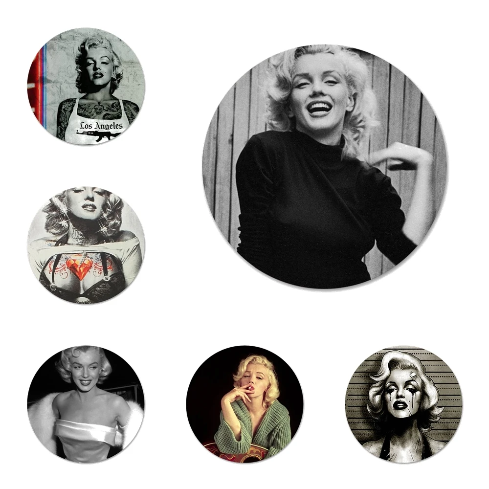 Marilyn Monroe цветочный дизайн кухня домашний декор холодильник магнитные наклейки