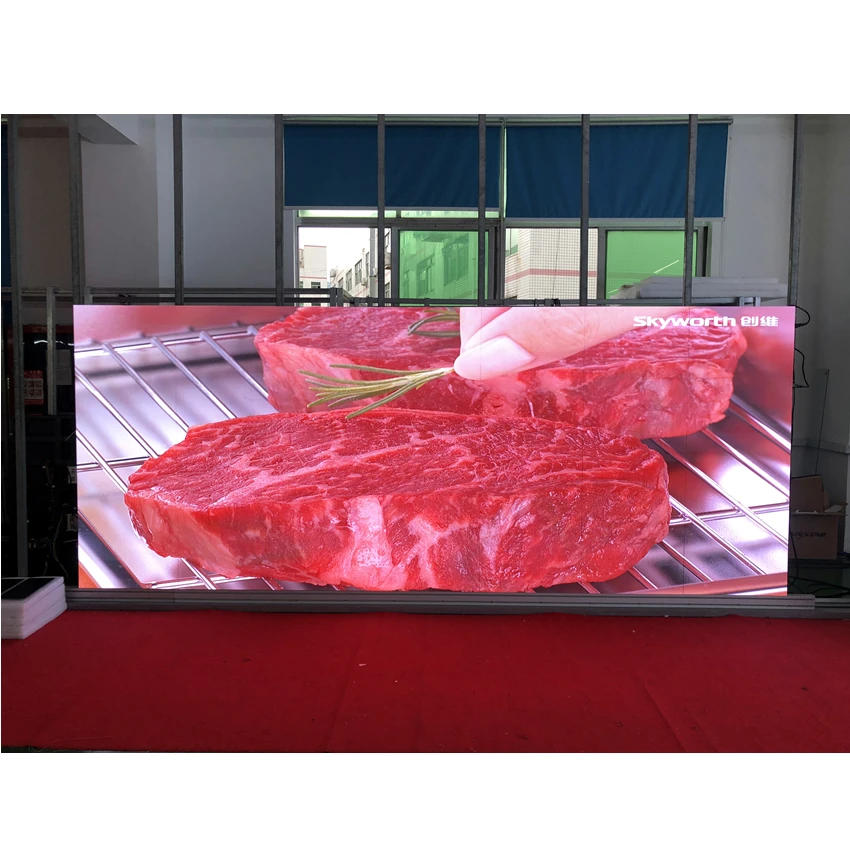 Полноцветный светодиодный дисплей Панель P10 Открытый водонепроницаемый 640x640 мм