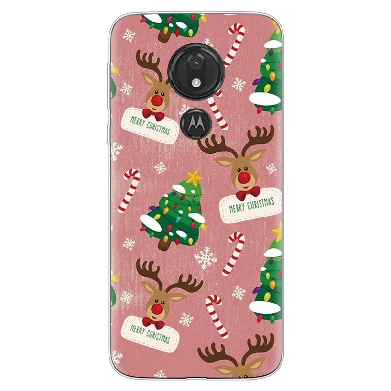 sd3shu Год Рождество милый чехол с лосем для Motorola Moto G7 power EU Z Z2 Z3 Z4 C E5 G3 G4 G5 G5S G6 Play Go Plus один чехол из термополиуретана и силикона - Color: sd3shu