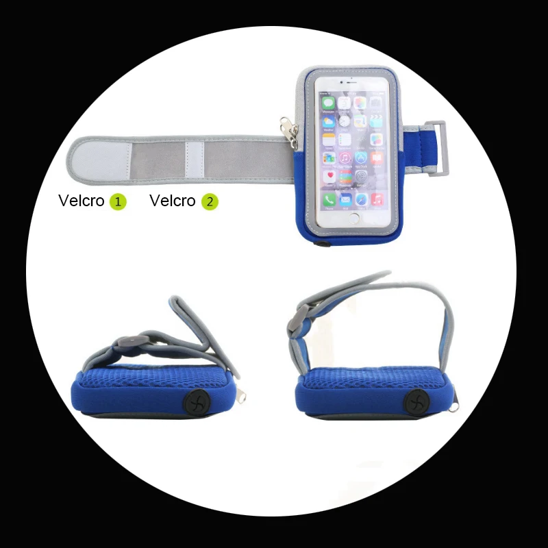 Водонепроницаемый чехол для телефона с ремешком на руку сумка спорта и бега Iphone 7