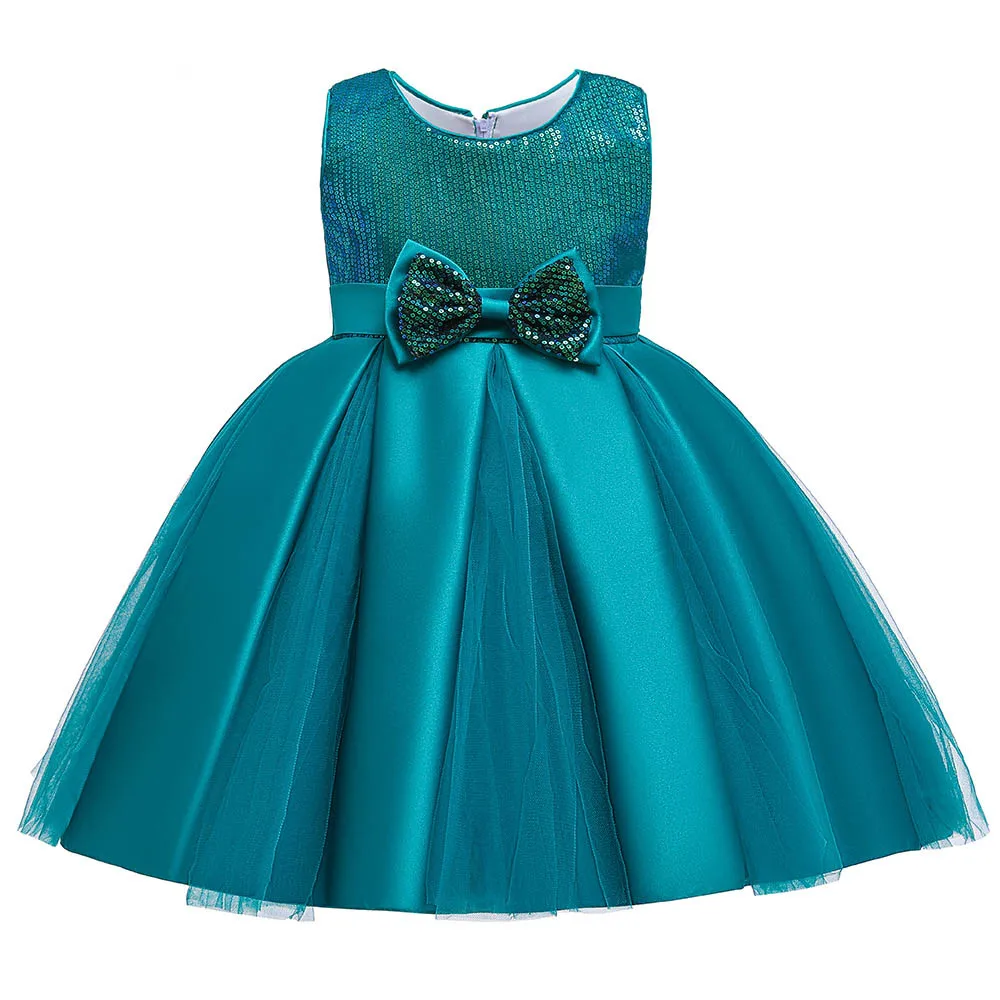 Girls Lace Dress Autumn Wedding For 3 to 10 Years Winter Party Bridesmaid Dresses Kids | Детская одежда и обувь