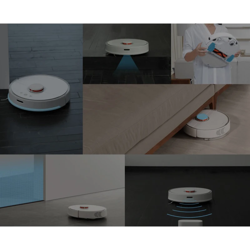 Roborock S50 XIAOMI пылесос 2 умный планируемый Wifi влажный сухой MIJIA робот домашний Авто подметание пыли стерилизация моющая Швабра