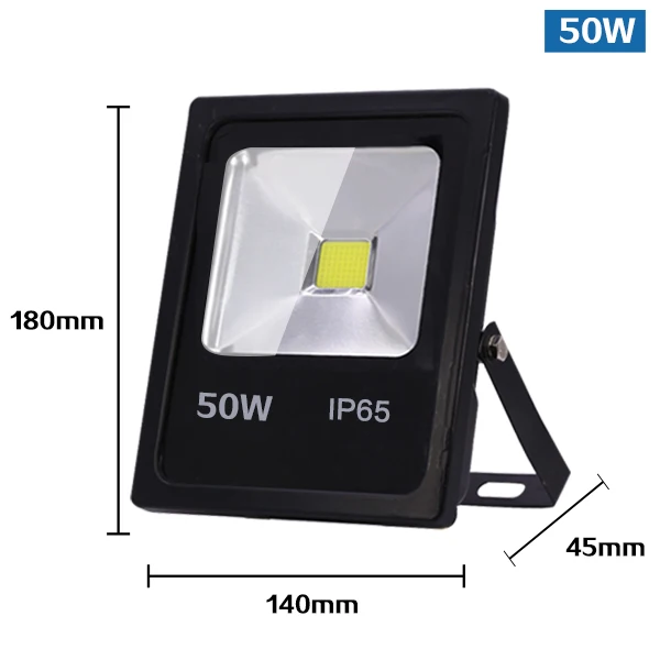 LED Flood Light 10w 30w 50w led exterio light outdoor WaterproofIP65 220V led reflectorr Lmap Motion Sensor Floodlight Spotlight - Испускаемый цвет: LED Floodlight 50W