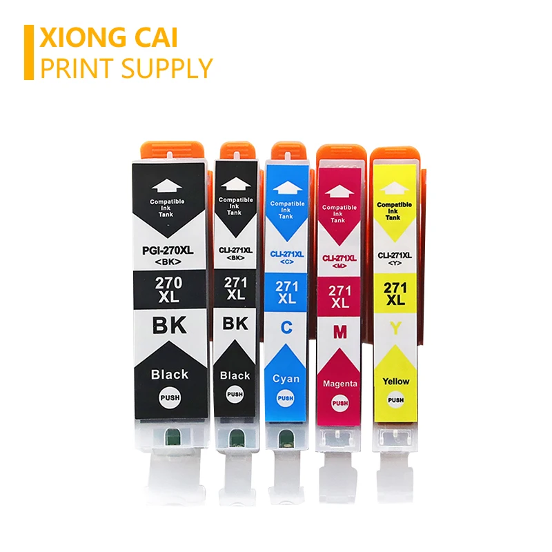 Совместимый чернильный картридж для Canon PGI-270 CLI-271 270 271 принтера PIXMA MG5720 MG6820 MG7720 TS5020