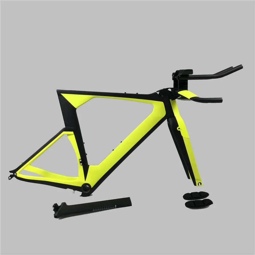 Hongfu bicicleta Triatlon FM109 OEM углеродный ТТ велосипедный каркас карбоновая Аэро рама
