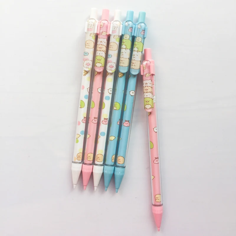 3X Cute Sushi Family Press Automatic Mechanical Pencil With Eraser School Office Supply Student Stationery images - 6