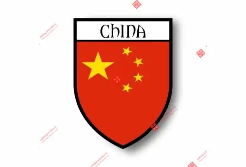 Ersonality наклейки сувенирные виниловые автомобильные наклейки городской флаг мира крест Китай автомобильные наклейки украшения для ноутбука