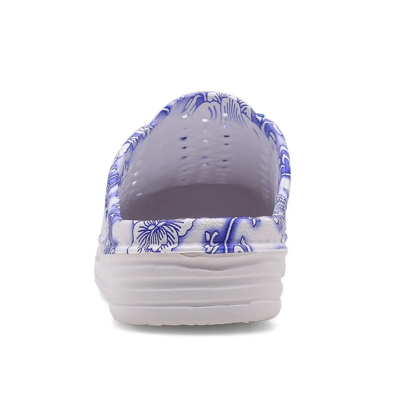 Сандалии-желе женские для сада Нескользящие Шлепанцы из пластика без застежки