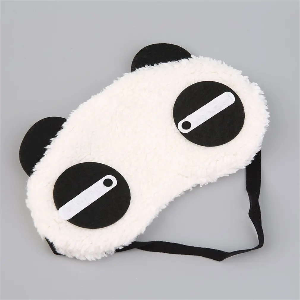 Cute Design Plush Panda Face Eye Travel Sleeping Soft Mask Blindfold Shade Portable Cover | Дом и сад