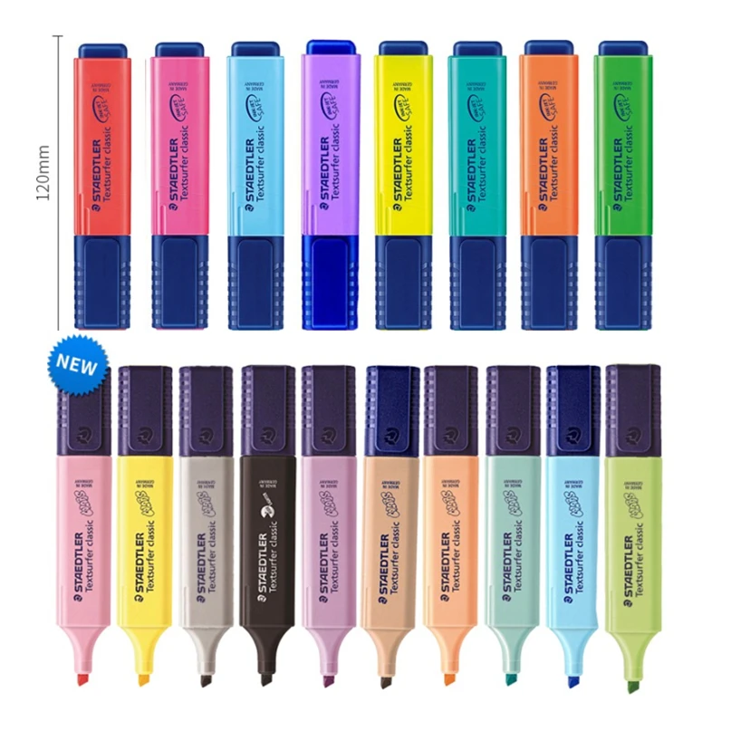 Marker Pens 8 Classic&10 Pastel And Vintage Colours Colours