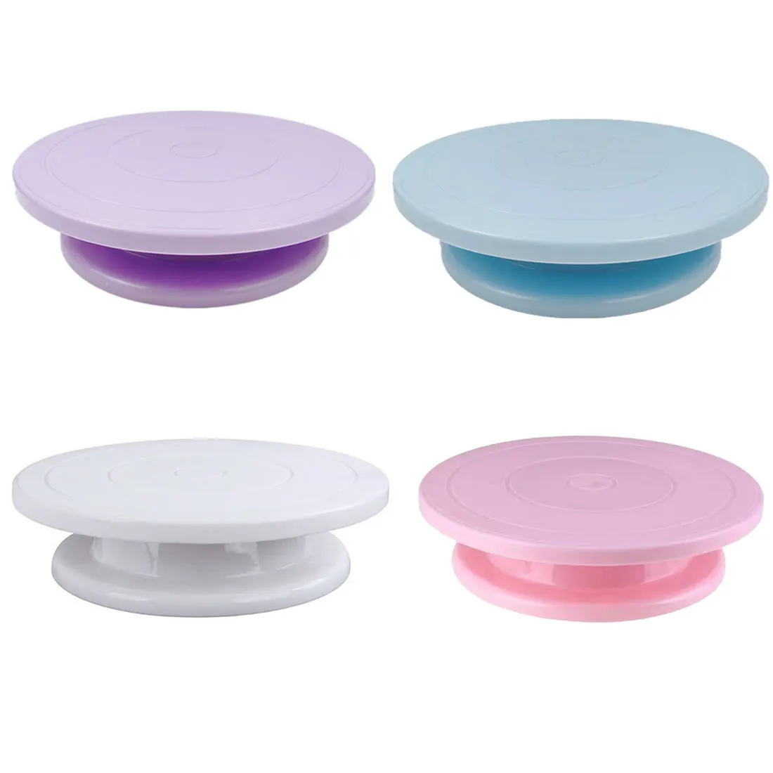 1 шт. пластиковые Кухонные гаджеты для торта 28 см подставка украшения поворотного