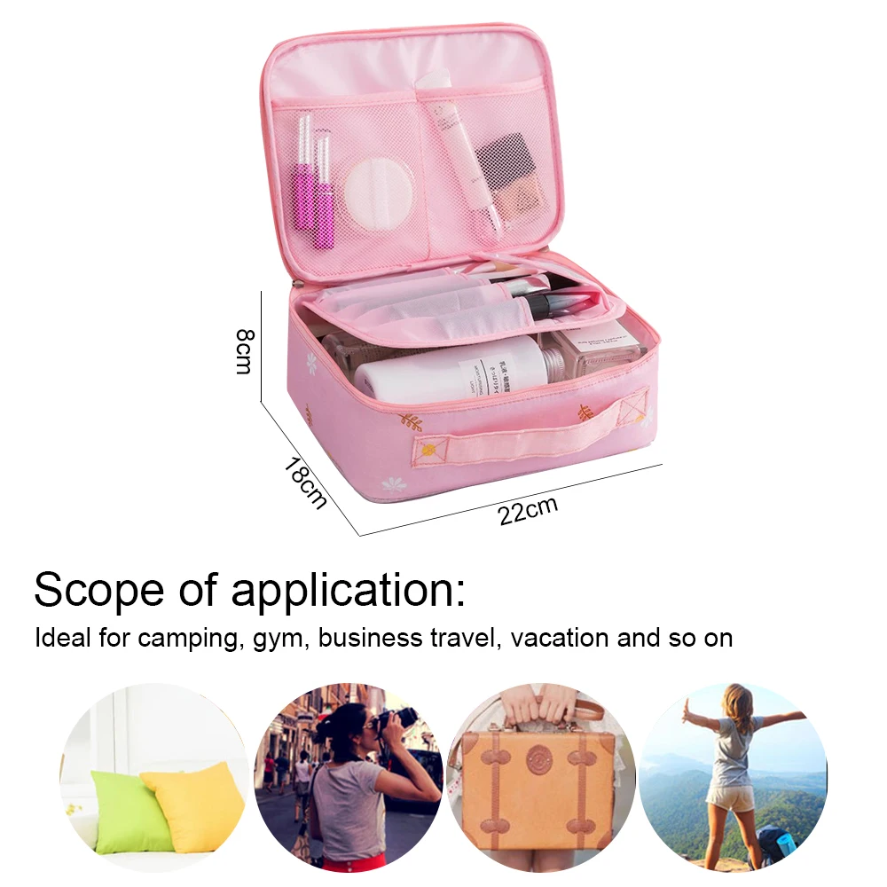 Косметичка женские водонепроницаемые пакеты для косметики портативная