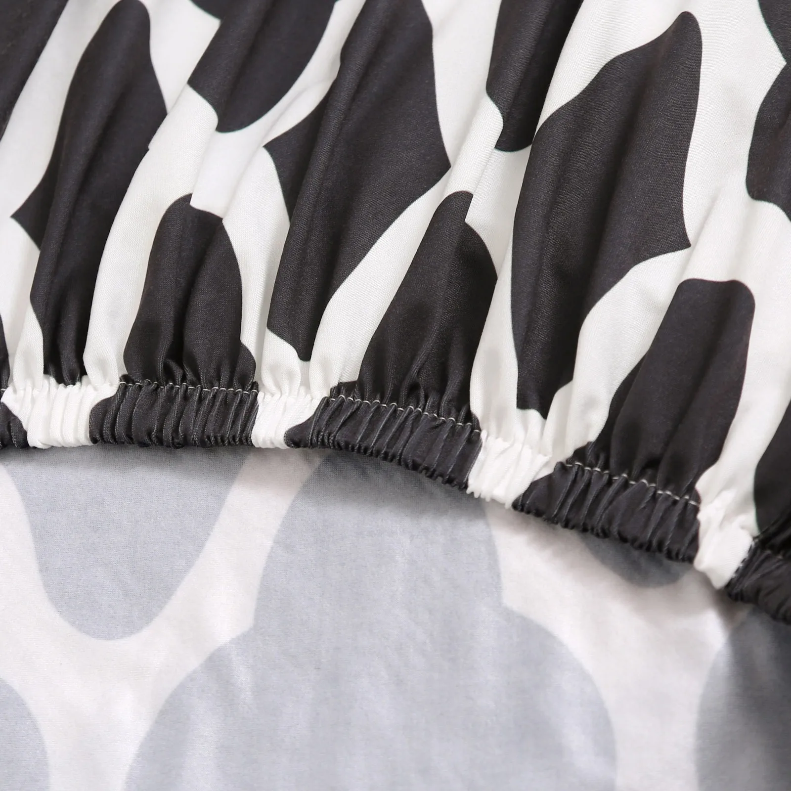 

Printed Chair Cover Dinning Room Kitchen Anti-dirty Spandex Elastic Chair Cover Protector For Wedding Banquet Party