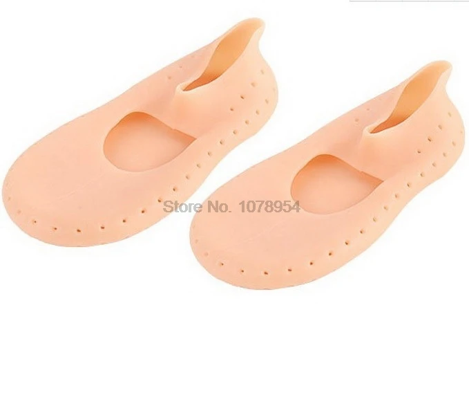 Dhl 50 пар силиконовых носков увлажняющие антитрескающиеся ботинки поддержка