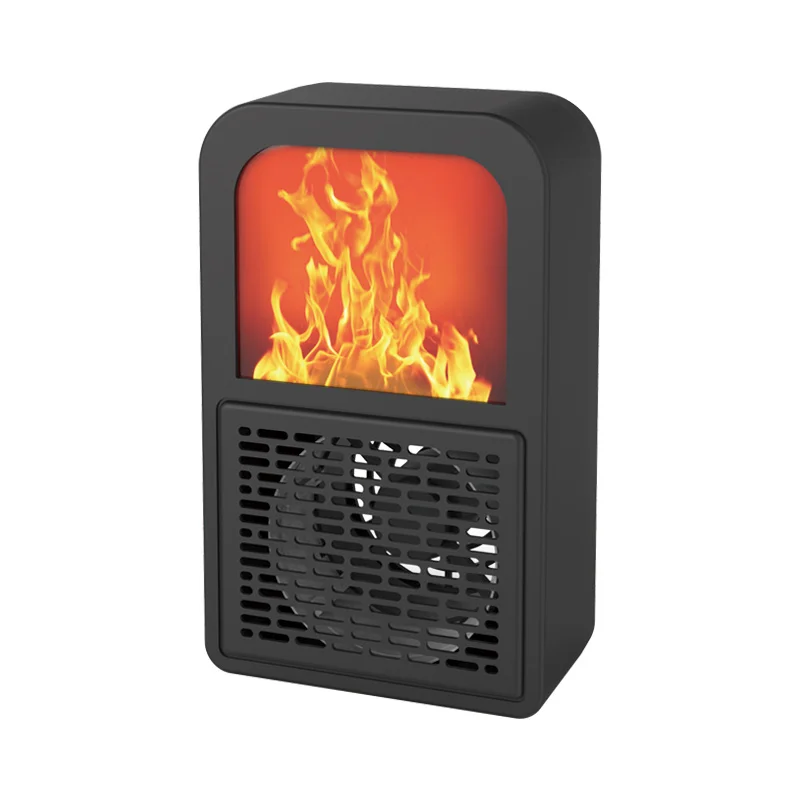 3D flame Portable 3D Flame Heater Space Home Mini Electric Heaters Heated Room Heaters Fan Small Heating Stove Radiator Machine for EU/US - Цвет: 3D flame