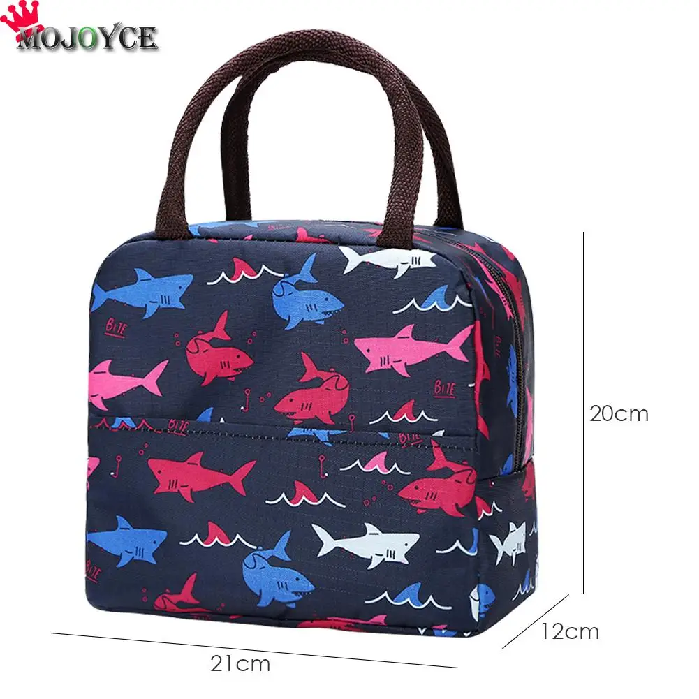 

New Fashion Women Handbags Totes Pack Lunch Bag Waterproof Thermal Insulated Cooler Handbag Pouch School Food Tote