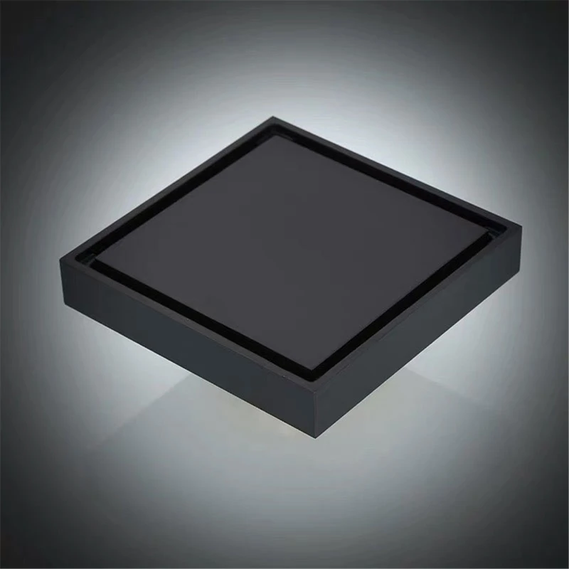

10 x 10cm Floor Drains Stainless Steel Square Shower Floor Drains