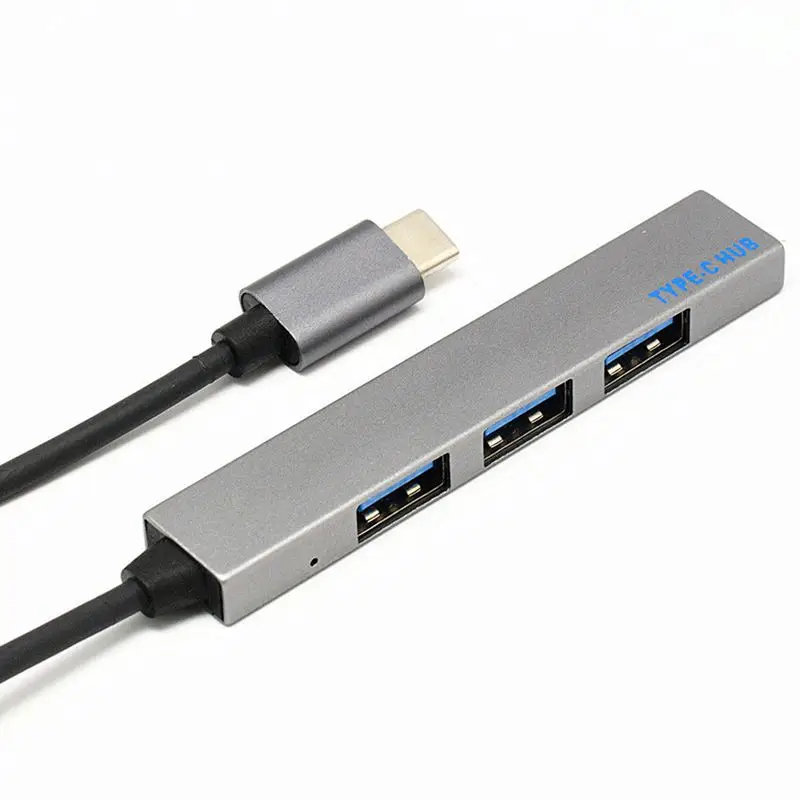 4 в 1 usb-хаб Тип-C USB-C адаптер с USB 3 Порты и разъёмы для Pro T-809A |