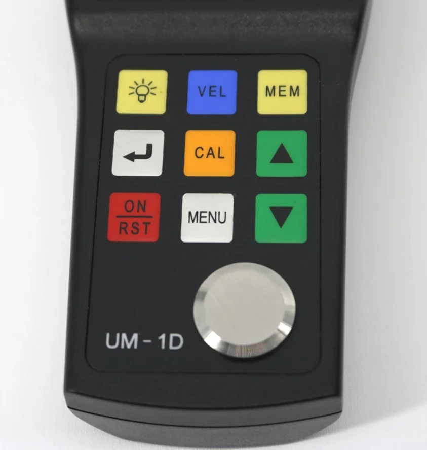 Портативный ультразвуковой Толщина тестер проникновения покрытие UM-1D датчик 0