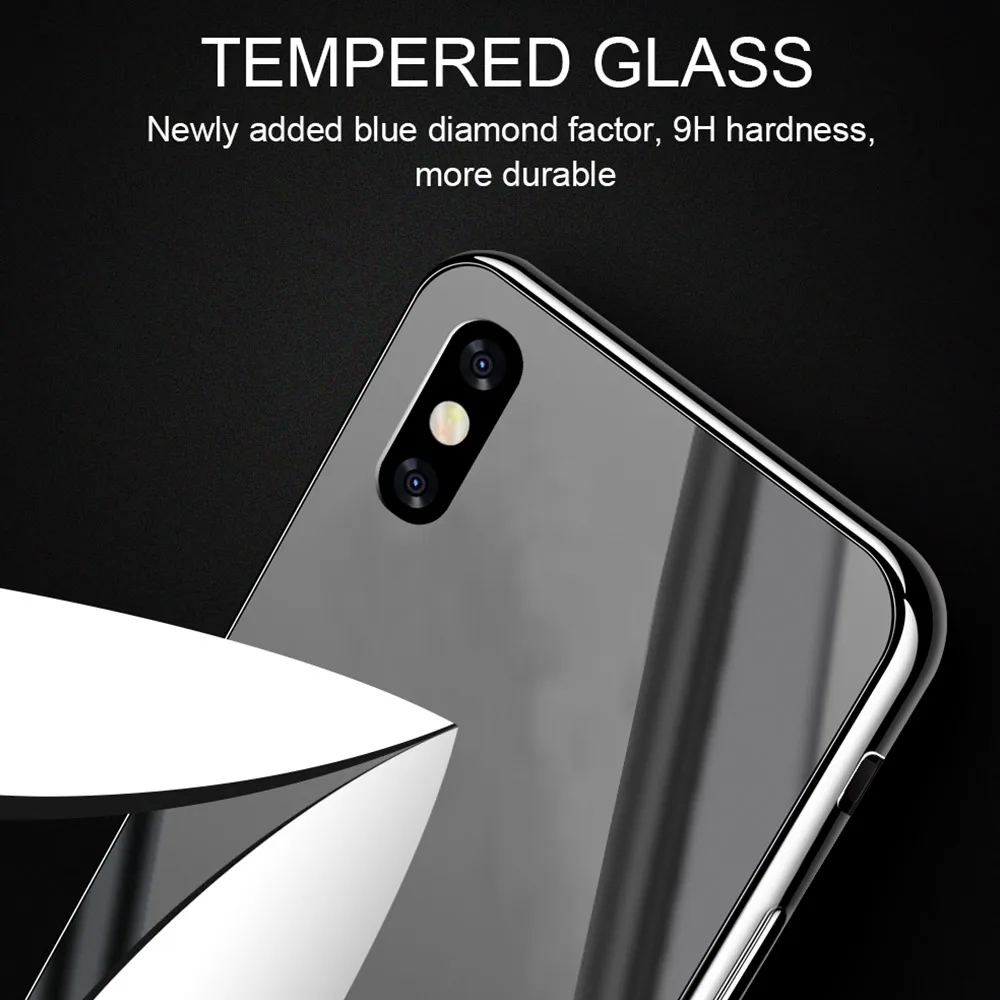 чехол на айфон 11 Pro max xr Роскошный из закаленного стекла для iPhone XR 7 XS MAX X 8 Plus 2019