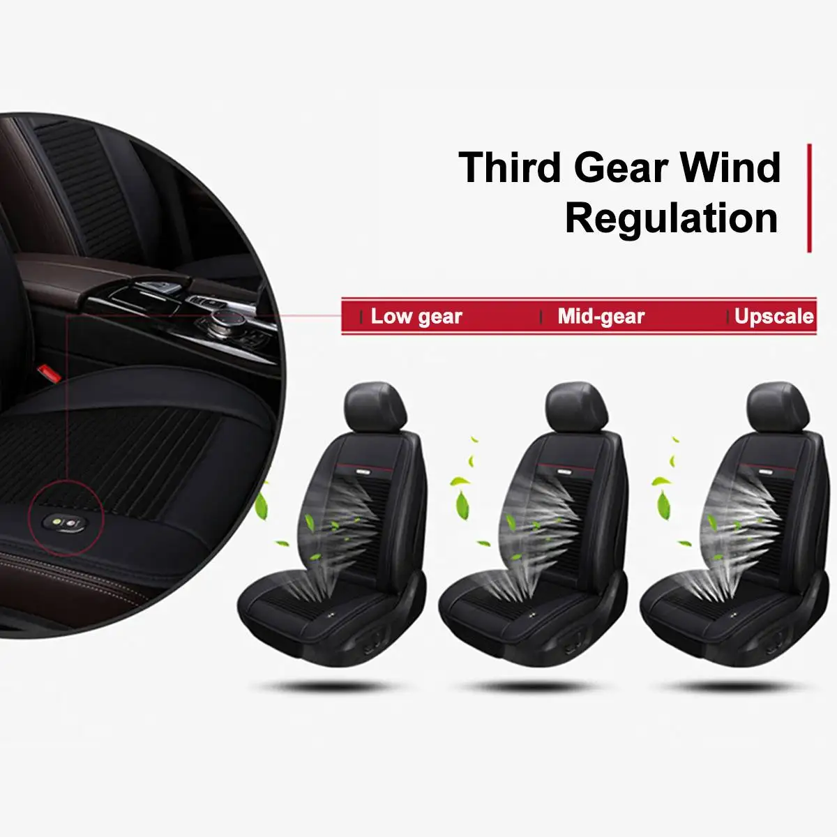 4/8 встроенный вентилятор 12V охлаждающий Чехол подушки сиденья автомобиля с