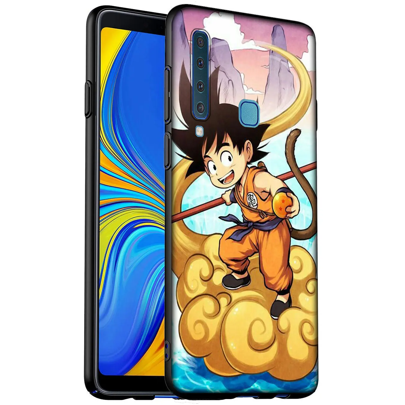 Dragon Ball Z Anime Goku Cartoon Soft Silicone Phone Case for Samsung Galaxy A6 A7 A8 A9 2018 A3 A5 2016 2017 Note 9 8 10 Plus |