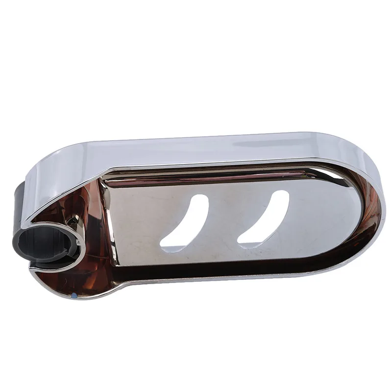 Silver мыльница душ направляющей мыло пластины Регулируемый распылитель держатель