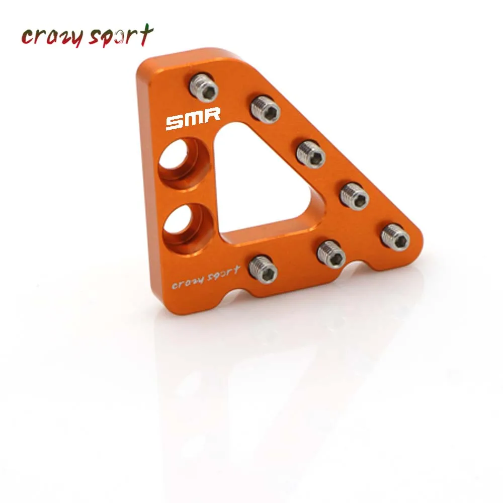 Задняя педаль тормоза шаг пластины наконечник для KTM 450 560 SMR 500 530 XC W 350 250 XCF Exlarge Pad