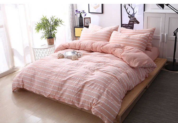 Пододеяльник простыня пододеяльник Комплект постельного белья в японском стиле