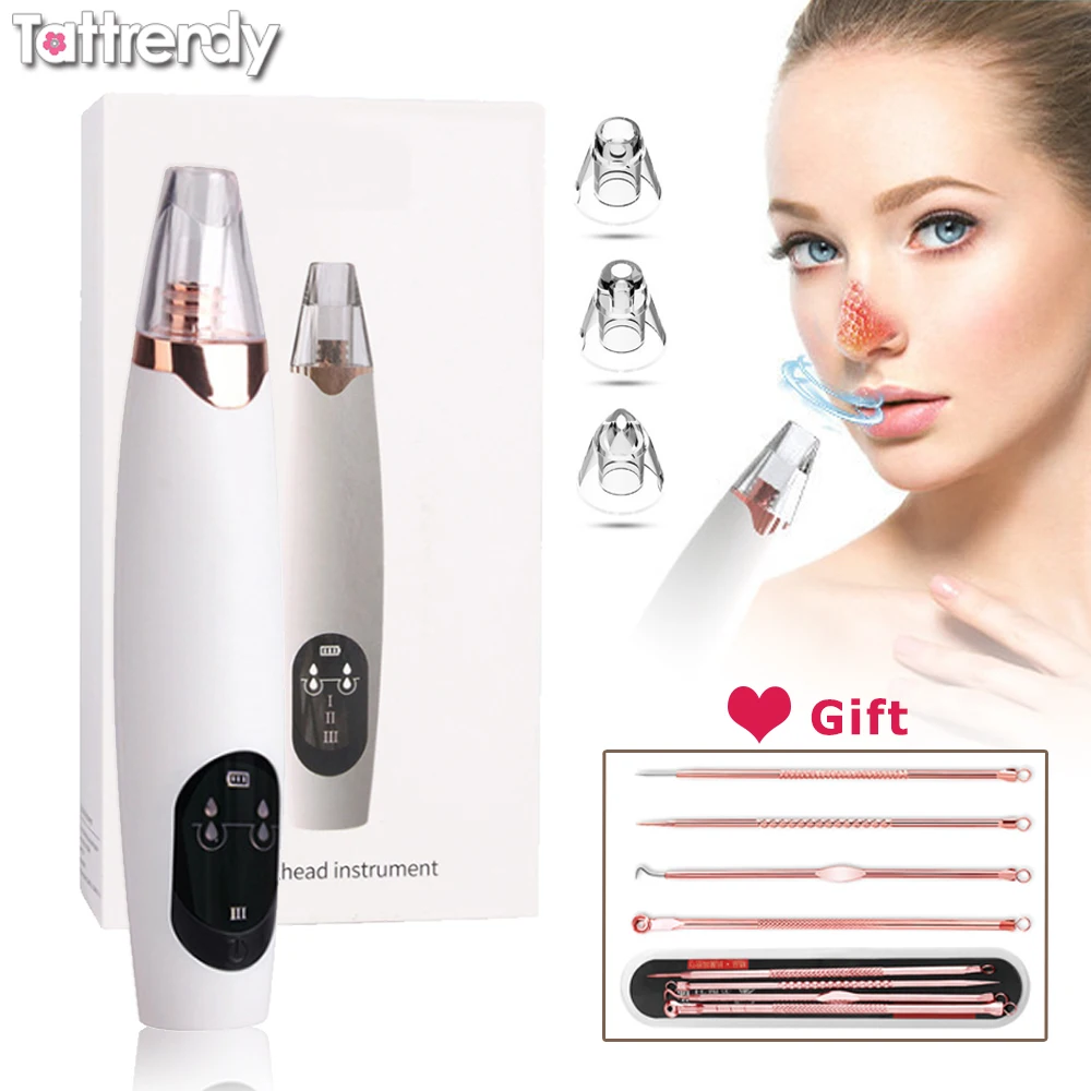 

Вакуумный аппарат для очистки пор, вакуумный аппарат для удаления угрей, кожи лица, вакуумное всасывание, Удаление прыщей, черные точки на носу, очиститель для прыщей на лице