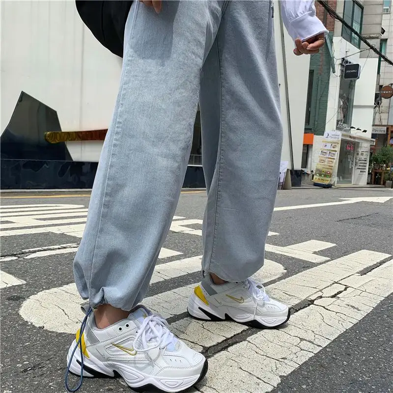 Make firm offers ~ easy adjustable beam foot jeans trousers (belt) | Женская одежда