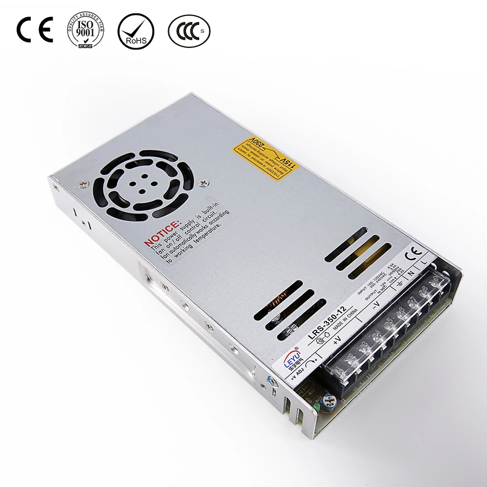 CE ROHS ip20 3 В 5 в 60 А 12 29 а 15 350 24 36 48 Вт источник питания smps с одним выходом