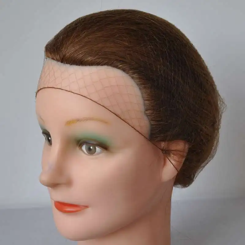 Оптовая продажа новинка 100 шт./партия коричневая невидимая нейлоновая сетка для