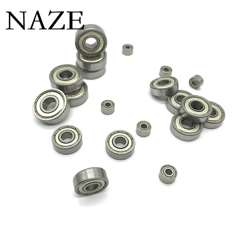 Радиальный шарикоподшипник NAZE 10 шт. 603ZZ 604ZZ 605ZZ 606ZZ 607ZZ 608ZZ 609ZZ | Строительство и