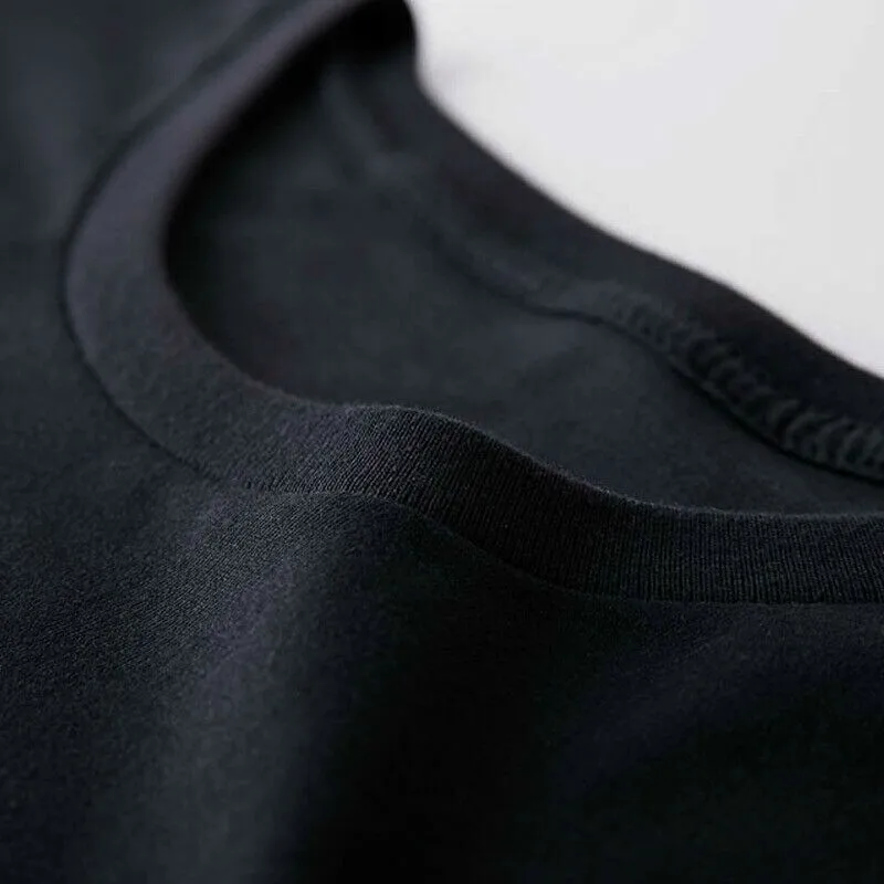 

Short-sleeved T-shirt Triangle Spiral Round Men's Round Neck Short-Sleeved Pure Cotton Bottoming T-shirt Fashion Top