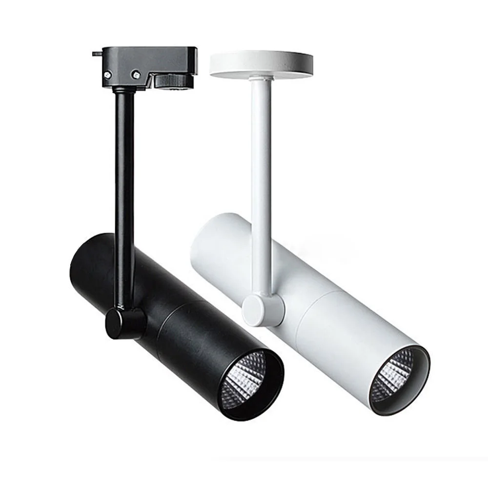 

Zerouno led spotlights COB 3w 5w 7w 10w 12w 360° free rotation cob spot lamp mounted two-wire lamp famliy hotel store lighting