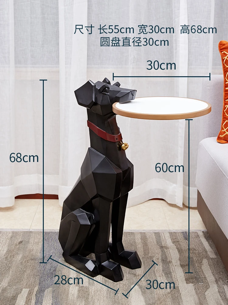 

Nordic living room decoration large-scale landing dog creative home soft decoration sofa next to luxury housewarming gifts