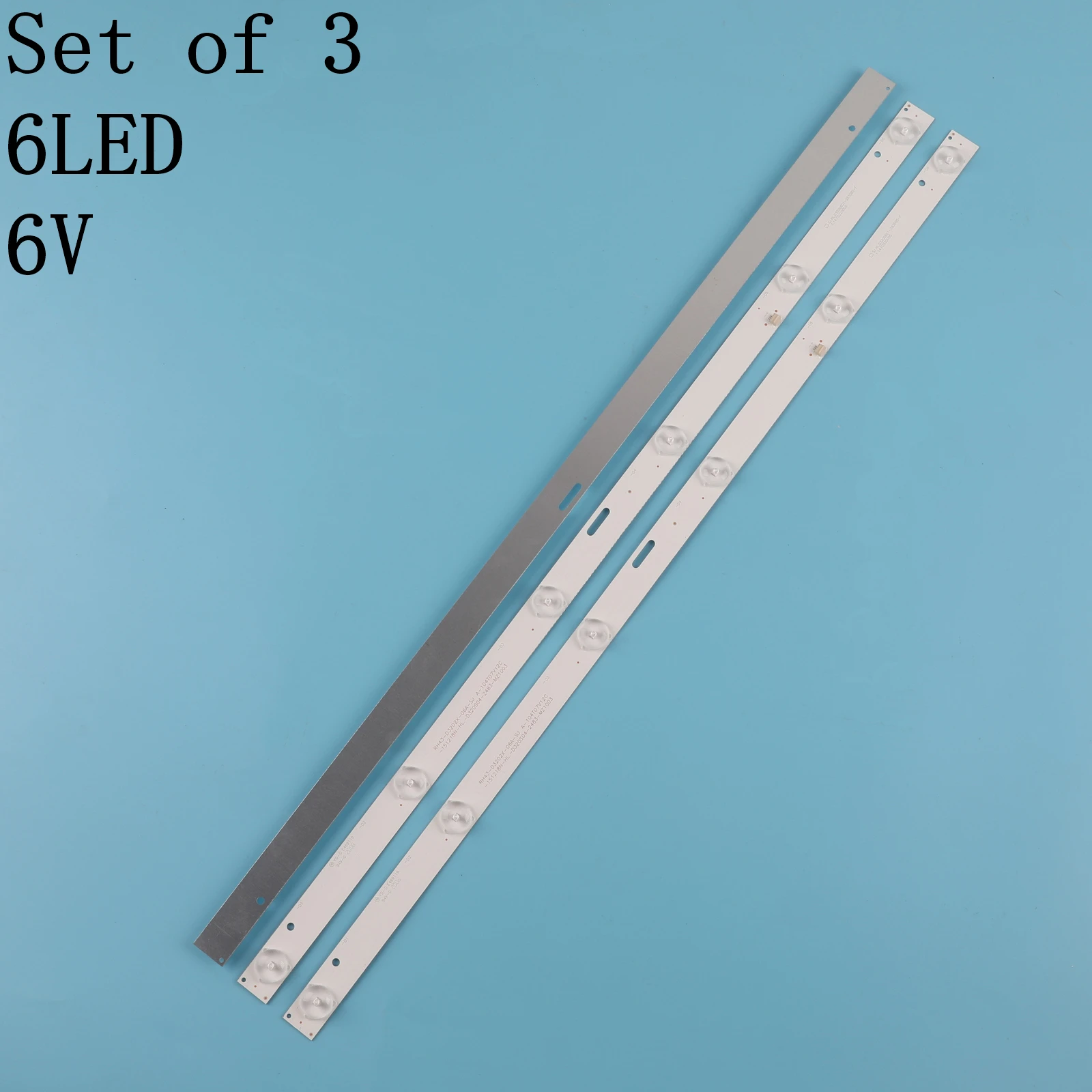 

1set=3 pieces HD32-D2 led backlight for 32inch HD32-D2 RH43-D3202X-06A-JF JL.D32061235-017IS-F 6leds