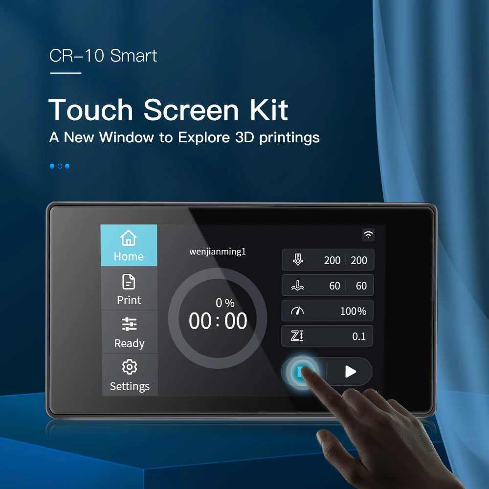 3d-смартфон CRELITY 4 3 дюйма Полноцветный сенсорный экран | Компьютеры и офис